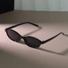 Stylové kočičí sluneční brýle Vintage zrcadlová skla Módní sluneční brýle pro ženy Muže Unisex Trendy barvy Oculos De Sol