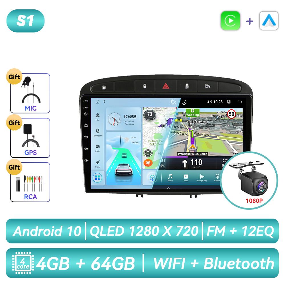 Car Radio For Peugeot 408 308 308SW 2012 - 2020 Android Multimedia Video Player Navigation GPS Carplay Touch Screen Auto Stereo Intelligent Systems