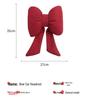 Car Headrest Bowknot Neck Support Pillow - Cervical Seat Cushion Pair