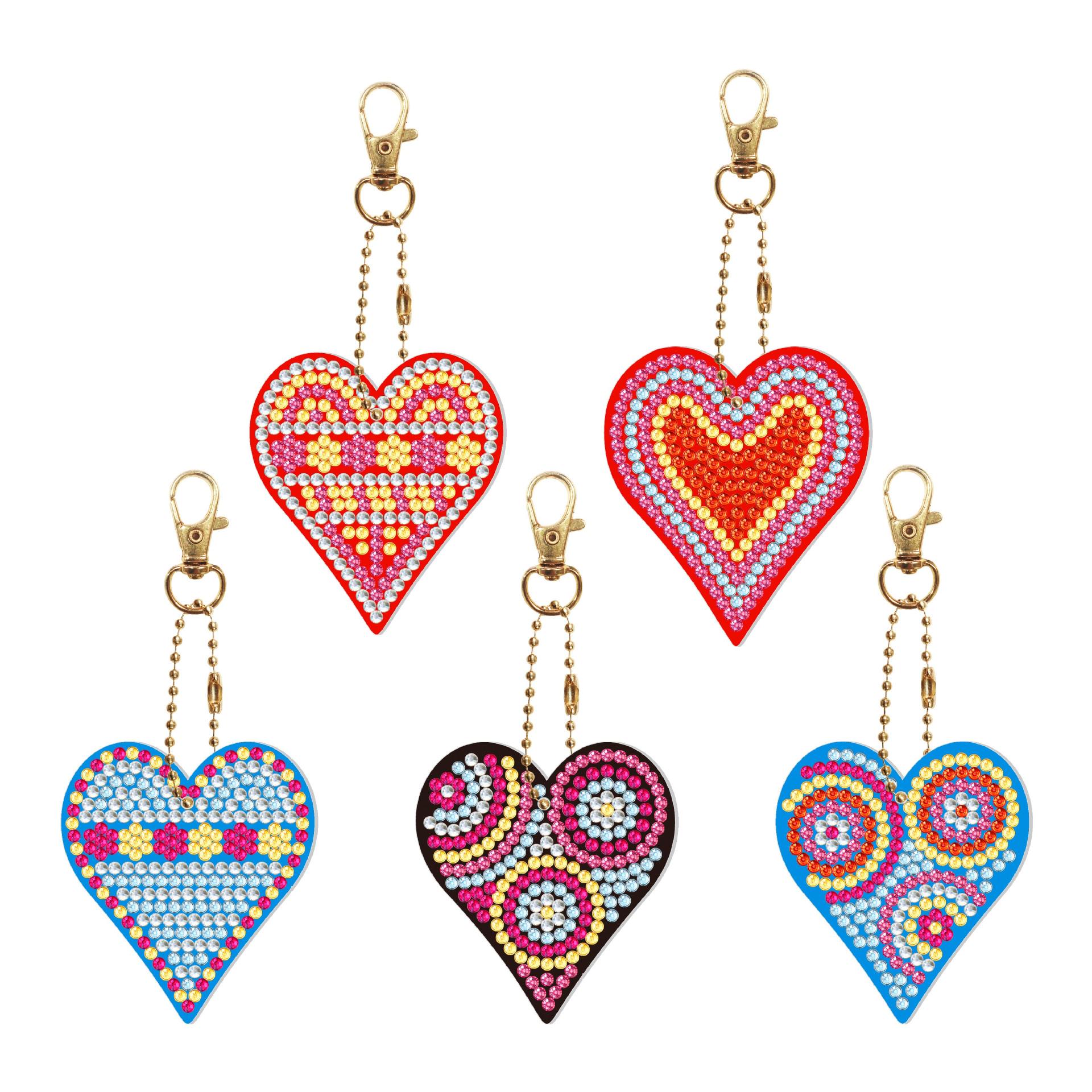 

Різдвяний та Великодній набір для брелока з алмазною вишивкою - Зроби сам святковий брелок з наклейками з діамантів ручної роботи