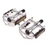 Fahrradpedale Aluminiumlegierung Fahrrad Plattformpedale Leichte Fahrrad Flat Pedale mit Reflektoren für MTB Mountain Road Bike