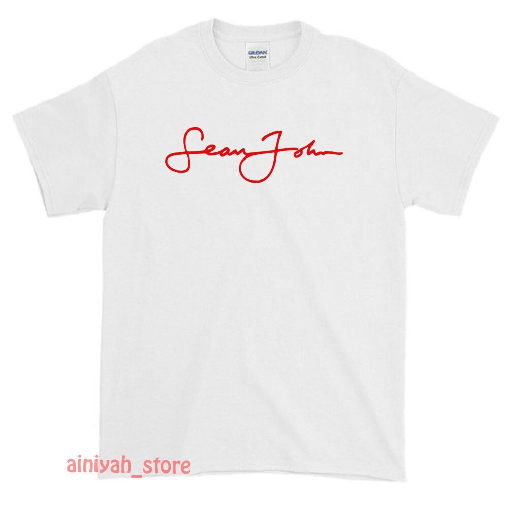 New Sean John Logo Mens Funny T-Shirt USA Size S-XXL M