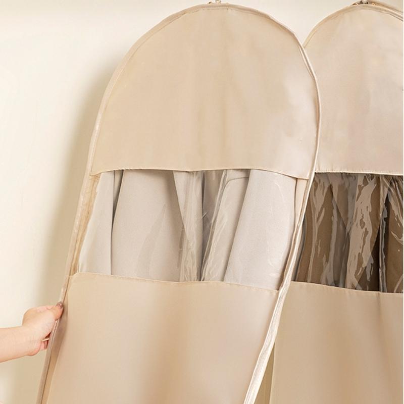 Dust Cover For Coat  Dresses Shirts Hanging Garment Bag  Featuring Quick Side Opening Suit Bags for Closet Storage