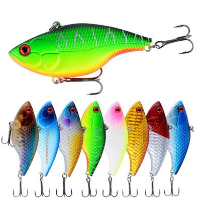 18g Long-Cast Sinking Vibe Bait - Realistic 7.3cm Plastic Fish Lure