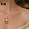 Beautiful Women Necklace Openable Oval Pendant Necklace, Dainty Birth Flower January To December Month Birthday Gift for Mom Wife