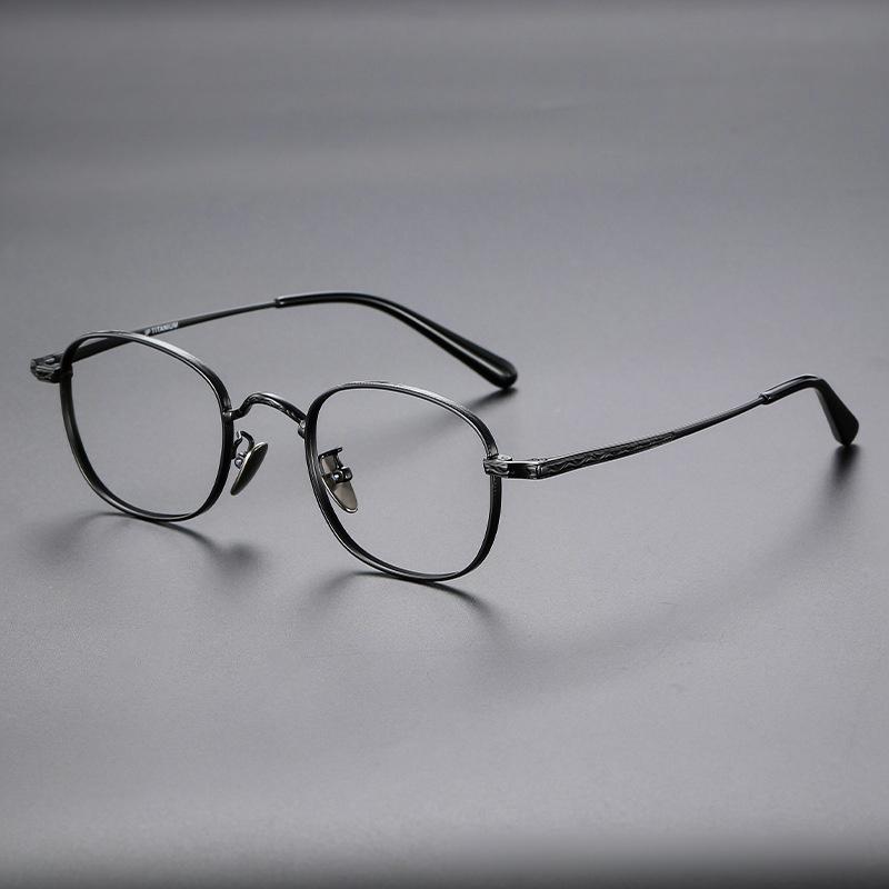 Lzabella Titanium Alloy Eyeglass Frames Men's Glasses Computer Optical Prescription Reading Clear Lenses Women's Eyewear K-125