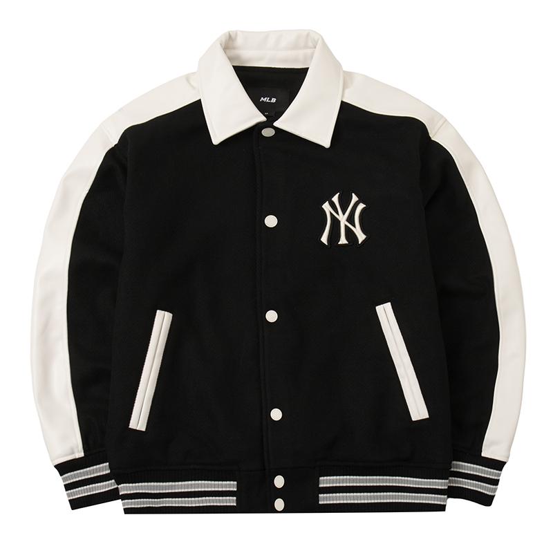 

New MLB Basic Collection FW24 Jacket Unisex Black 3AJPV1246-50BKS M