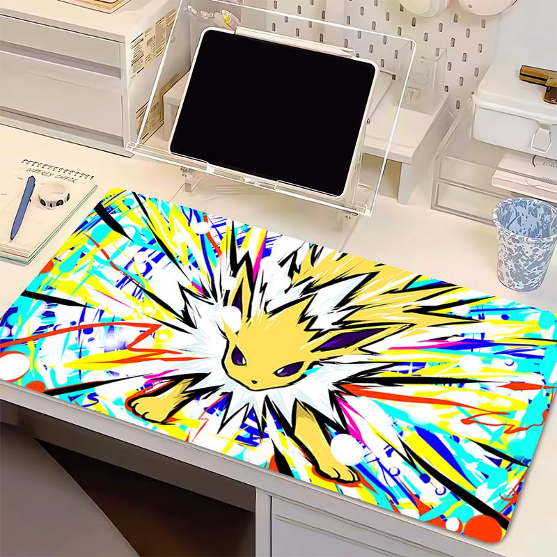 Mouse Pad P-Pokemon Large xxl Rubber Computer Gaming Accessories HD Print Mousepad Extended Desk Mat Locking Edge Gamer Carpet
