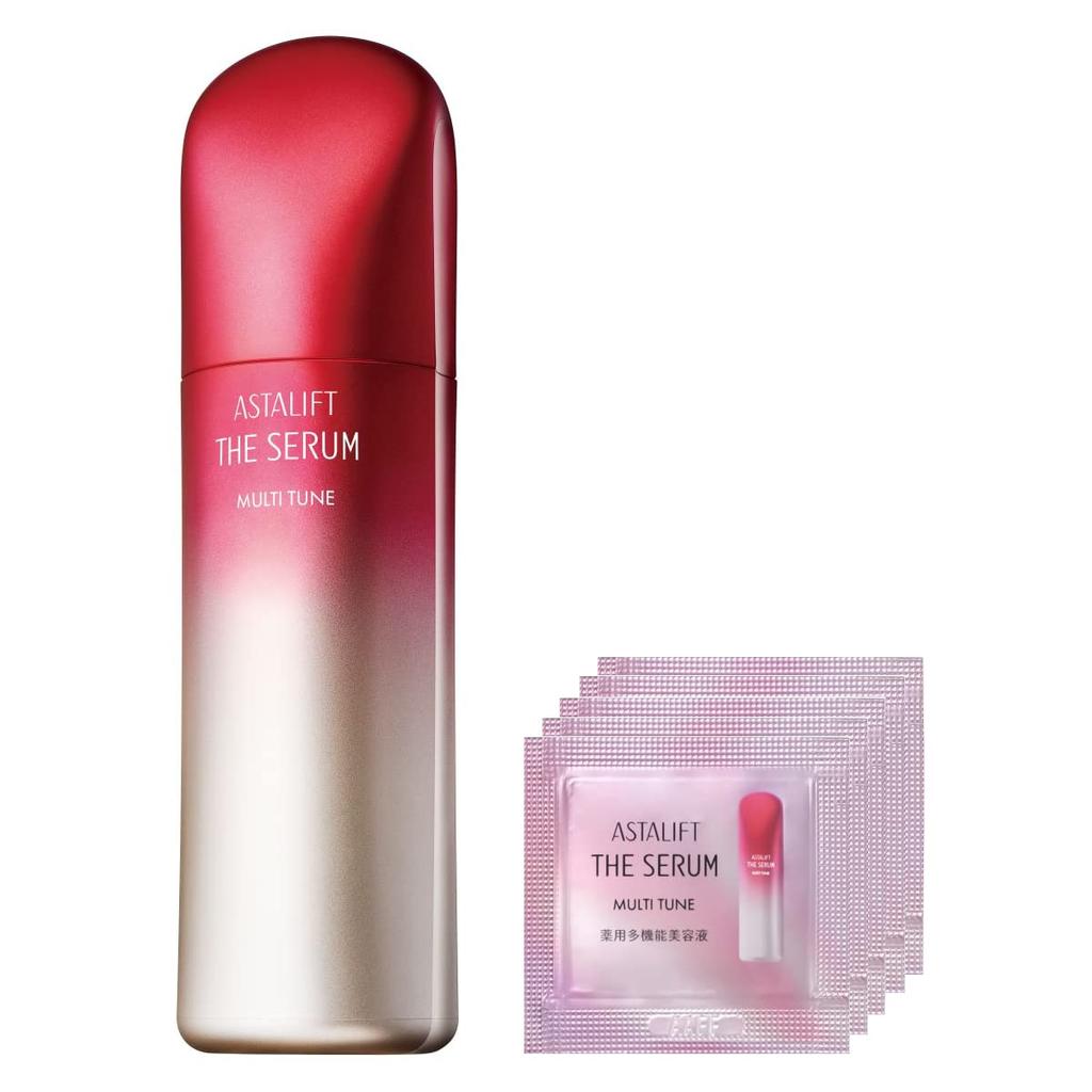 Astalift The Serum Multi-Tune Medicated Skincare (50-Day Supply, 40mL) + 5 Sachets (0.4mL Each) [Quasi-Drug]