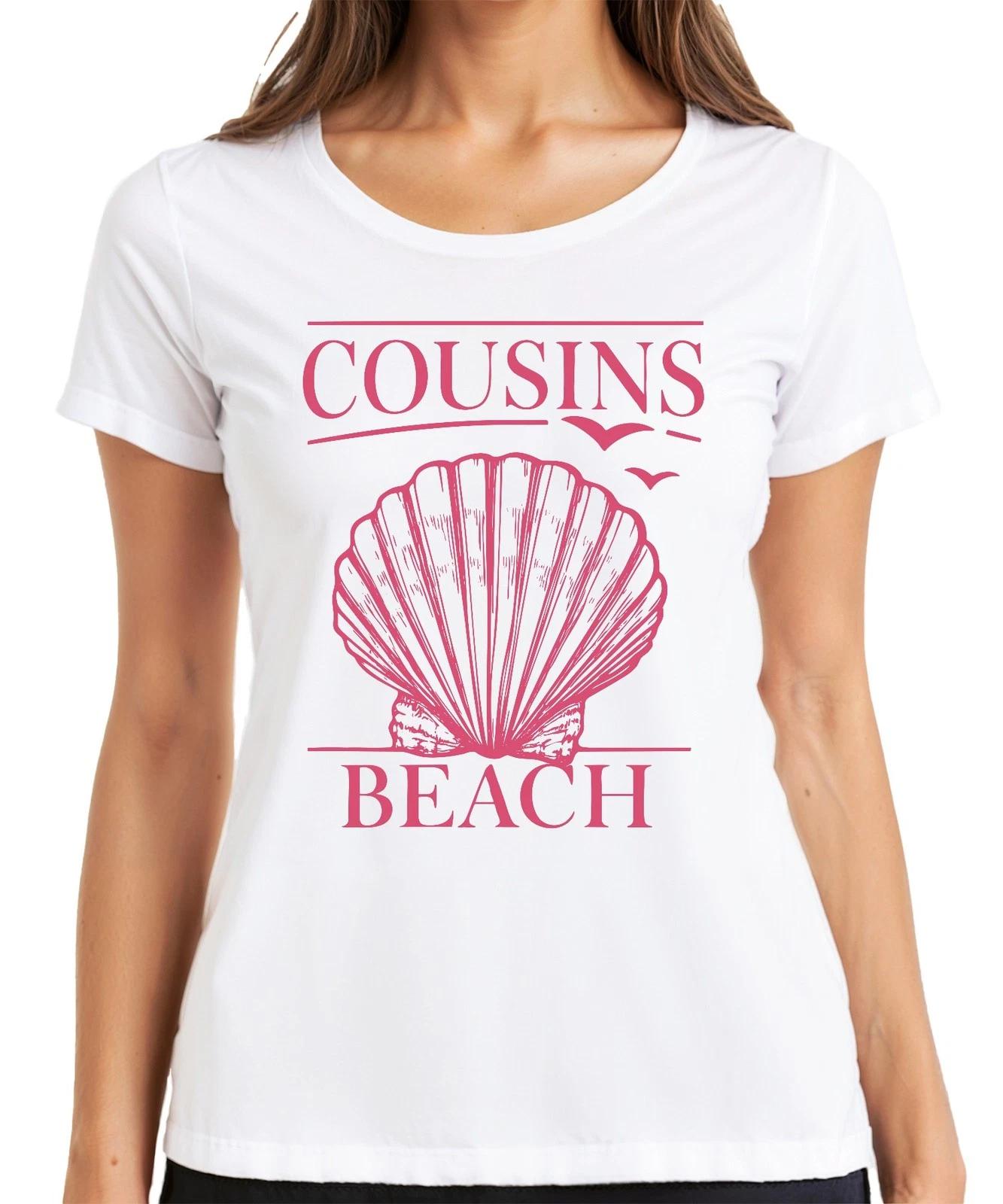 COUSINS BEACH Muschel Strand Meer The Summer I Got Pretty Damen T-Shirt XXXXL