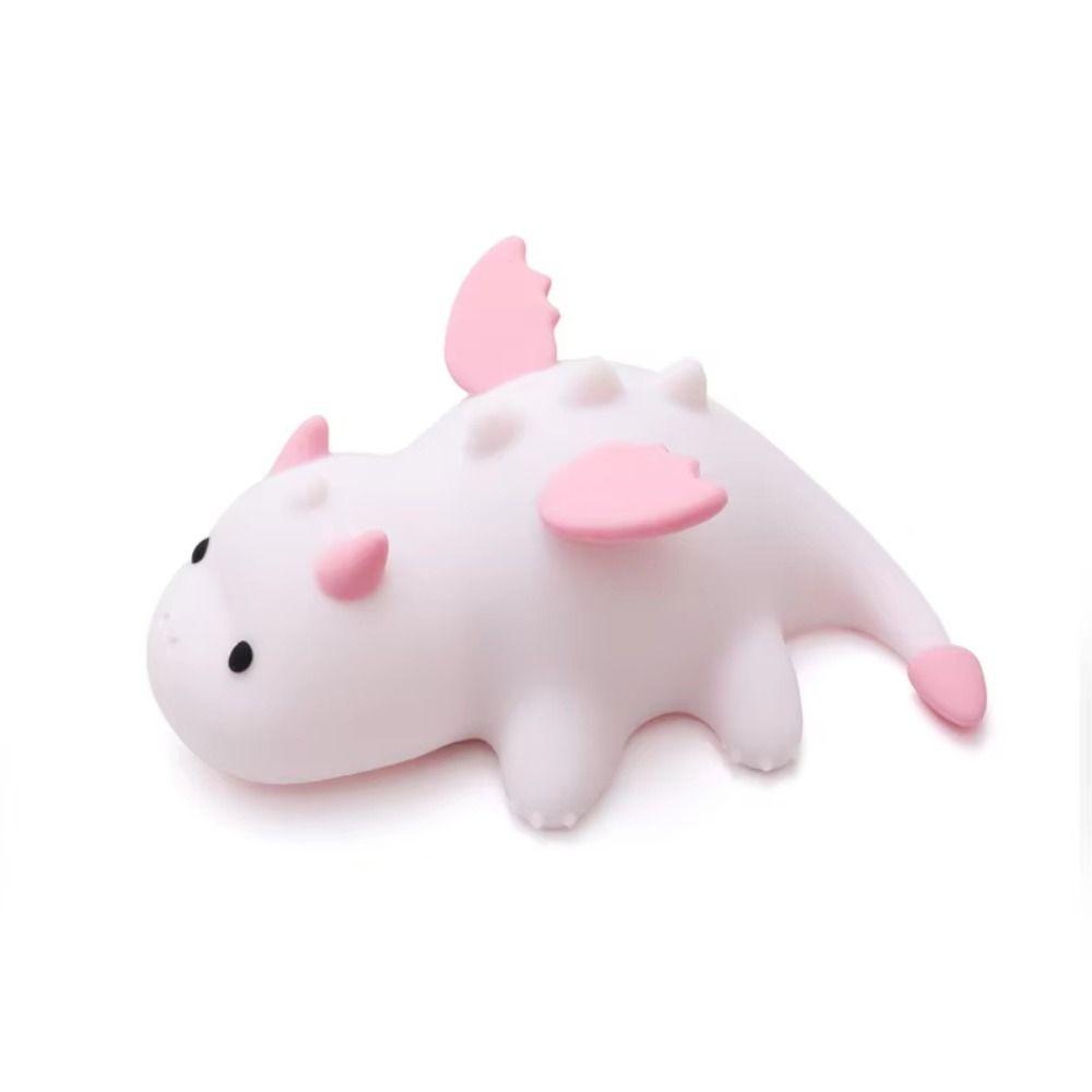 7 Colors Dragon Night Light Magnetic Base Silicone Night Light Bedside Lamp Children's Bedroom