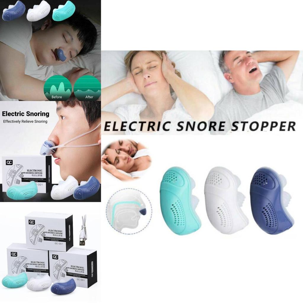 Silicone Nasal Stop Snoring Corrector Sleep Soundly With This Electric Snoring Stopper