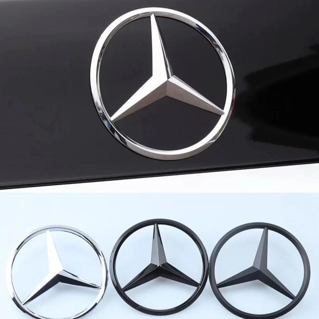 AABGV1 ABS Car Rear Badge Decal Trunk Emblem Sticker for Mercedes Benz S320 W164 W203 W204 W168 C180 E320 A200 CLA CLK CLS ML