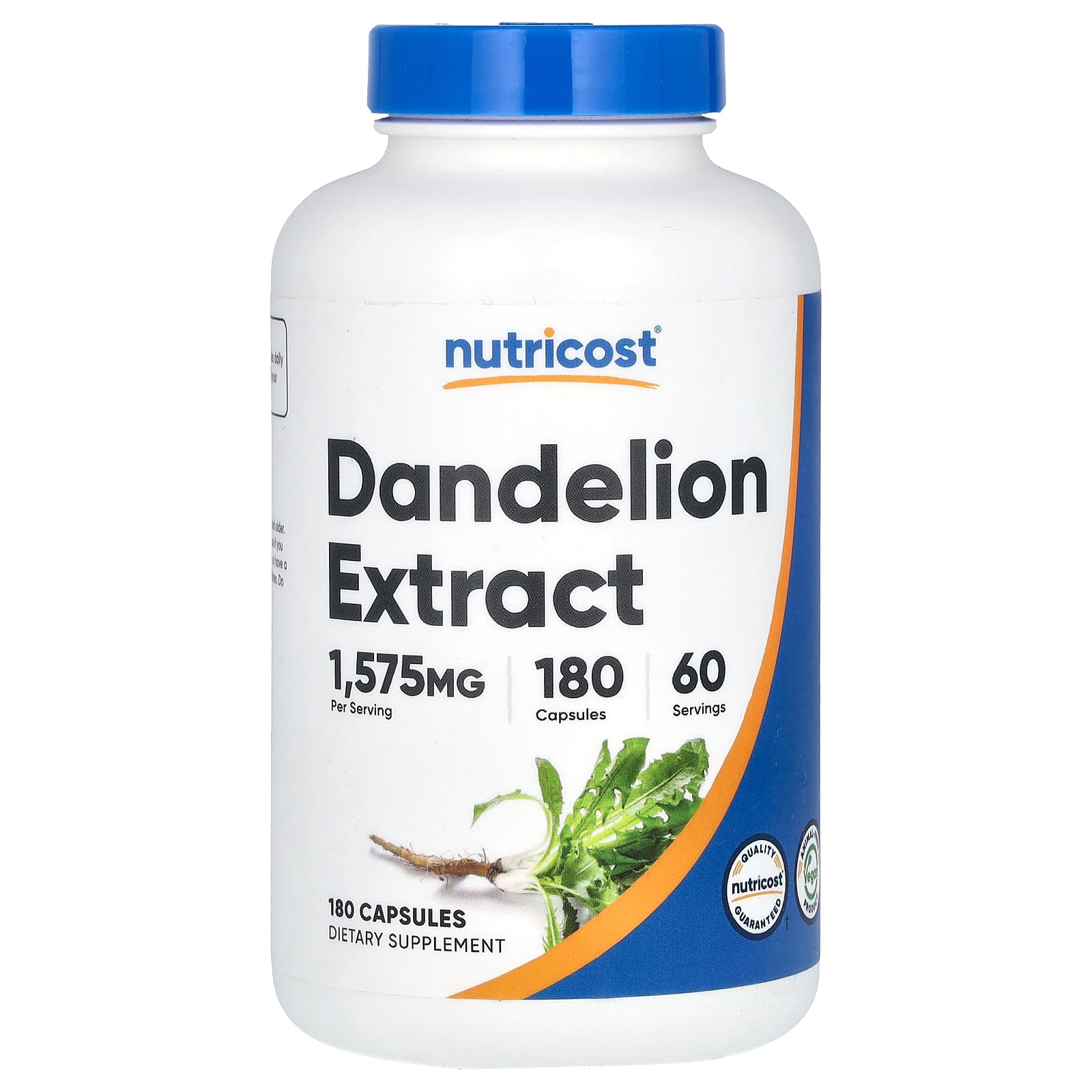 

Dandelion Extract, 180 Capsules (525Mg per Capsule)