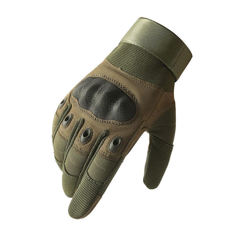 Men's Tactical Touchscreen Non-slip Wear-resistant Cycling Gloves, Full & Half Finger Options