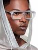 Latest For Gents Stylish Square Sun Glasses For Ladies Vintage Sun Glasses UV Classic Geometry Rectangle Eye Glasses Vintage Big Frame Eyeglasses