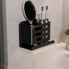 No Punching Bathroom Storage Rack Aluminum Zinc Zinc Alloy Shaver Storage Stand  Kitchen