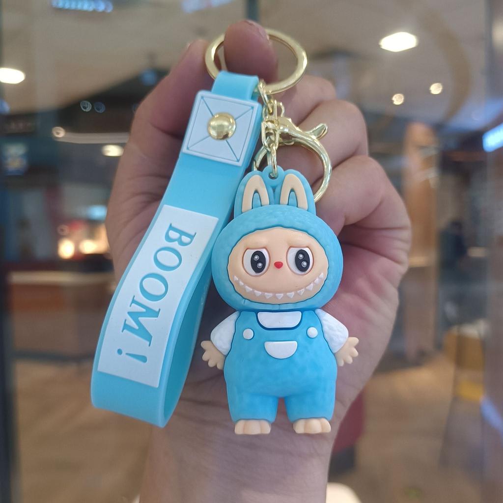 Buck Tooth Sheep Keychain Cute Cartoon Doll Schoolbag Pendant Car Key Chain Gift