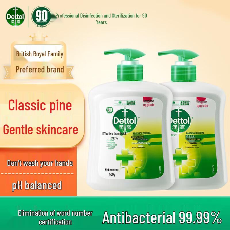 Dettol Classic Pine Hand Wash Twin Pack