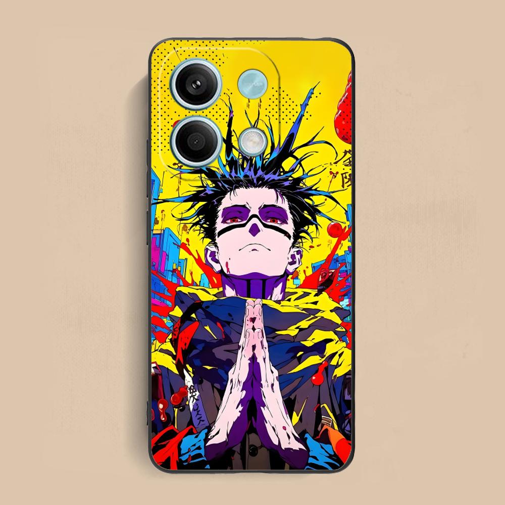 Jujutsu Kaisen Yuta Okkotsu Phone Case for Xiaomi Redmi 15 14 13 12 A5 3 2 1 C Plus 4G 5G Colorful Printing Cover Luxury Pretty