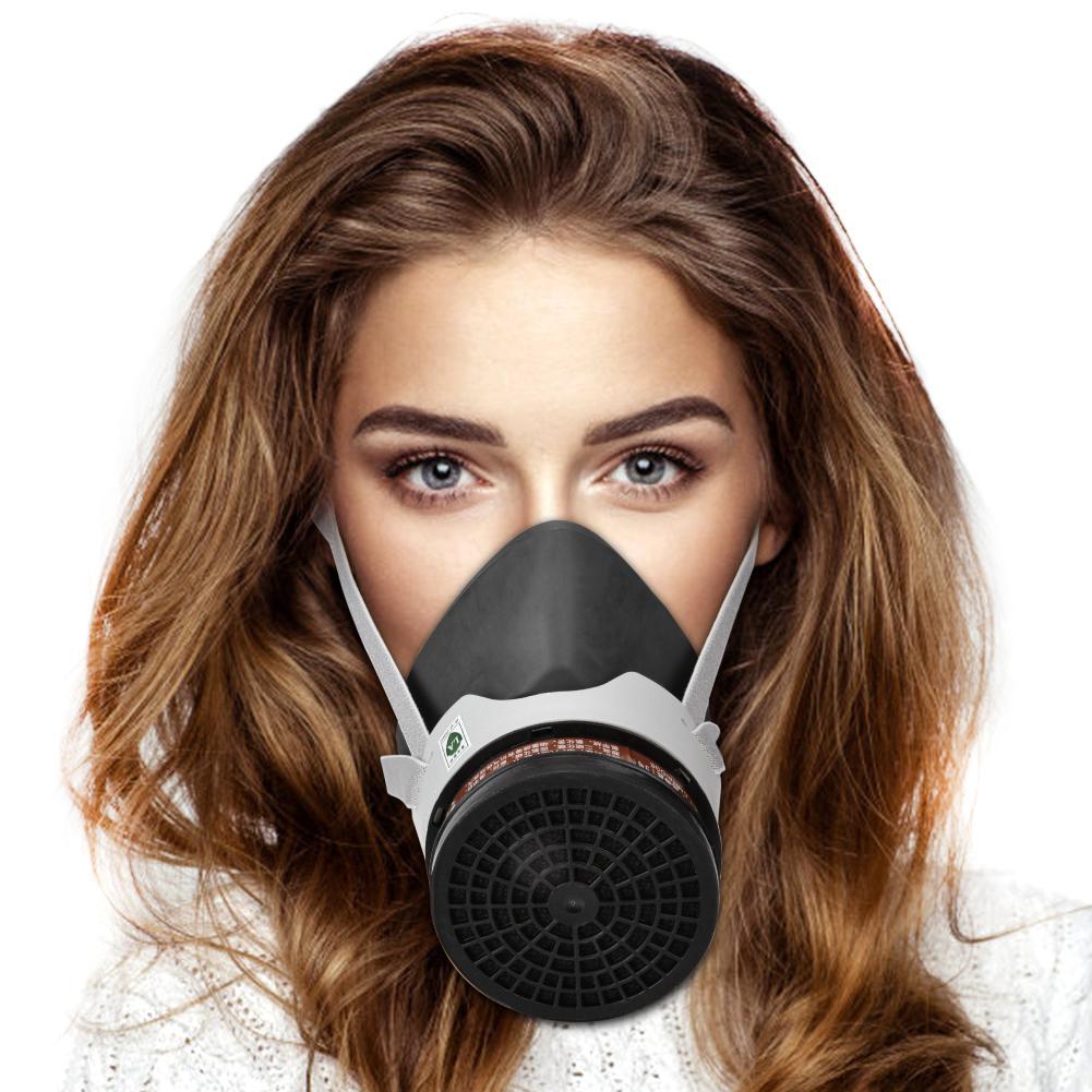 Half Facepiece Reusable Respirator Anti Toxic Protective Mask