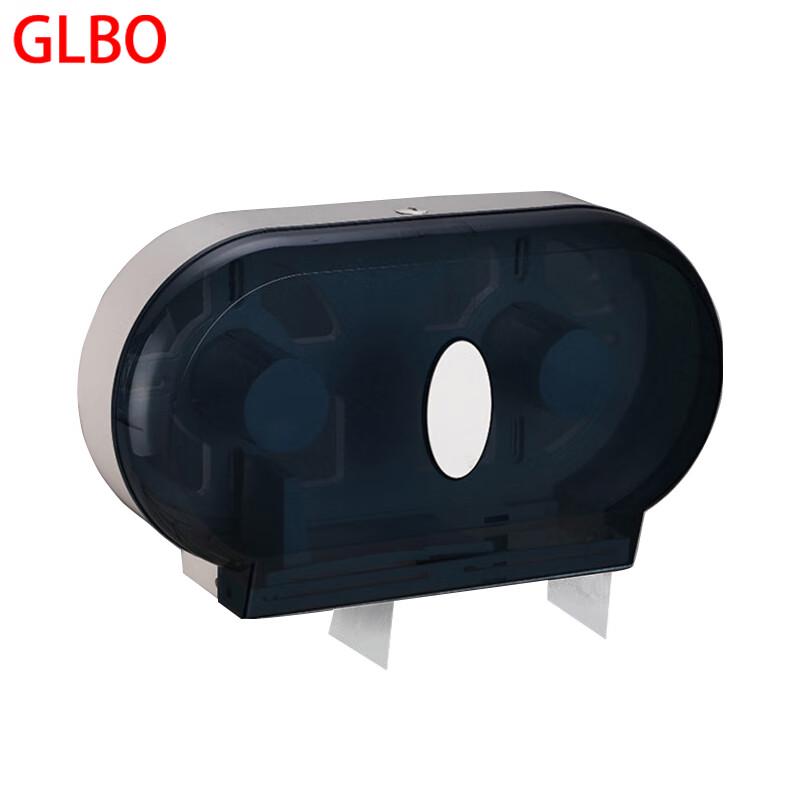 GLBO настенный двойной держатель для туалетной бумаги