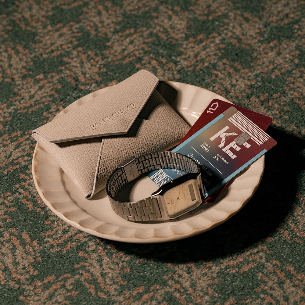 Bonne Chance Ambel Card Wallet - Ivory/Türkiye