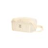 Lightweight Mesh Makeup Bag Zipper Large Capacity Transparent Mesh Cosmetic Bag Handheld Square Toiletry Storage Bag