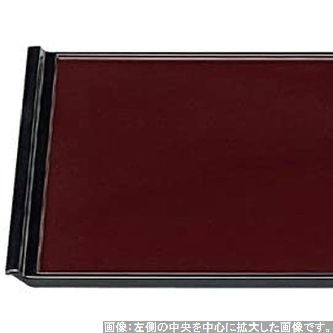 Beautifully Made In Shintame Tenku SL X X J-kitchens Placemat, Tray, Designed, Japan, 5-Shaku Flight, Black, (45.6cm 32.5cm 2.1cm)