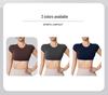Wangtu Women's Short Sleeve Yoga Crop Top with Chest Pad for Exercise and Fitness