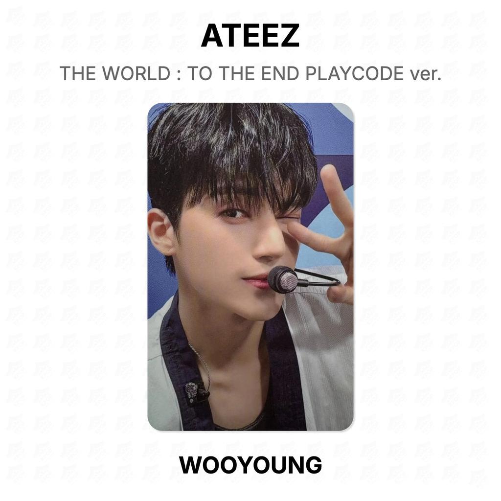 ATEEZ IL MONDO : GIOCA FINO ALLA FINE ver. Fototessera ufficiale
