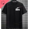 Yeah I Shoot Like A Girl Sniper Rifle Graphic Tshirt 100 Cotton Short Sleeve Round Neck Streetwear Humor Style Tshirt