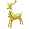 3D Golden Reindeer Aluminum Foil Balloon - Christmas Party Decoration
