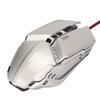 Gaming Mouse Ergonomic Design 4 DPI Adjustable Breathing RBG Backlit Accurate Control Office Mouse