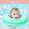 Cute Seal Fish Flamingo Pattern Children Non Inflatable Swimming Neck Ring For Newborns And Toddlers