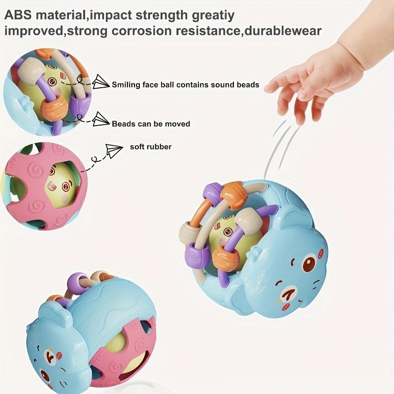 Cute And Interesting Hand-Held Baby Rattle, ABS Material, Color Festival Can Send Birthday Gifts, Christmas, Easter