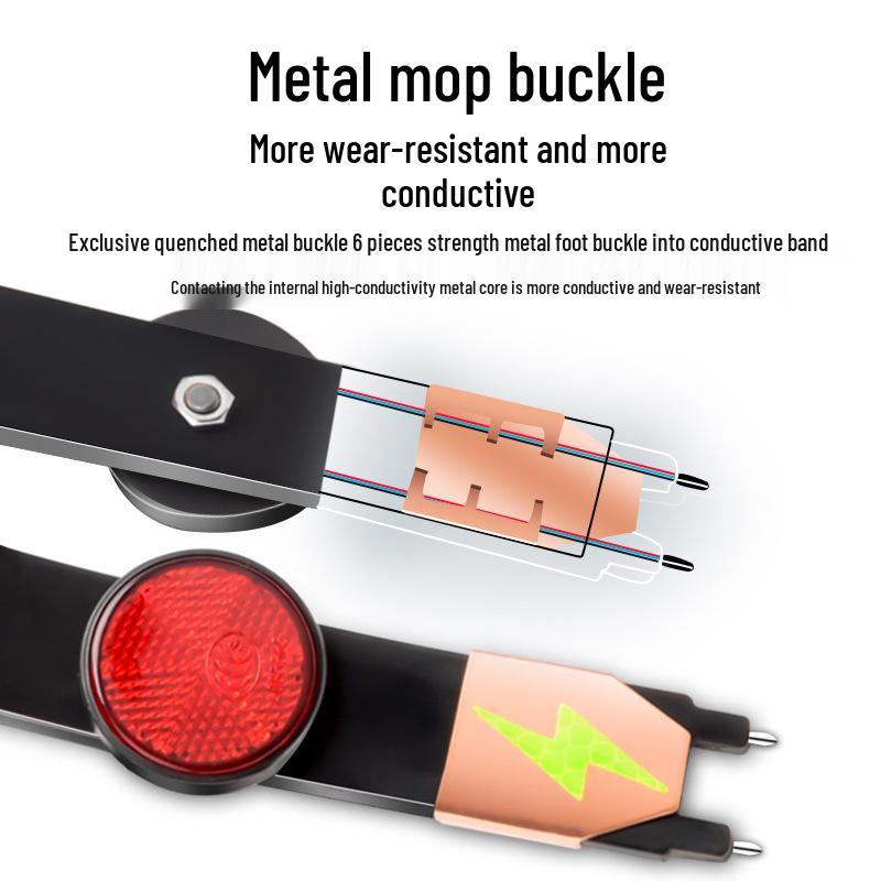 Car Anti-Static Mop Strip - Wear-Resistant Grounding Strip for Static Elimination