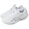 ASICS SOLUTION SPEED FF 4 Comfortable Breathable Support Rebound Low top Tennis Shoes Women's White Silver 1042A307-101