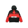 Luftig Winddicht Reißfest Halbstrickjacke 'Rot Schwarz' Herren CJ4835-657