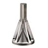 Home Accessories Metal Trimming Deburring CCHmfer Tool Six-slot Chamfering Tool with Silver Triangle Handle