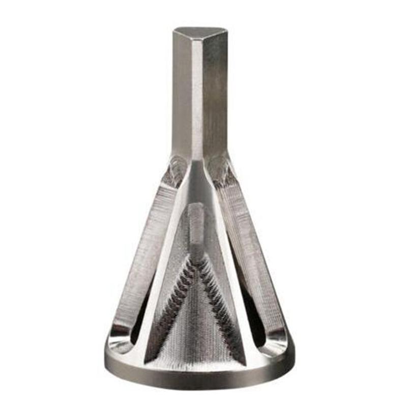 Home Accessories Metal Trimming Deburring CCHmfer Tool Six-slot Chamfering Tool with Silver Triangle Handle