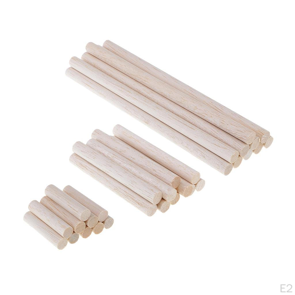 Table Builing Accessory 00/200mm Balsa Wood Round S for Woodworker