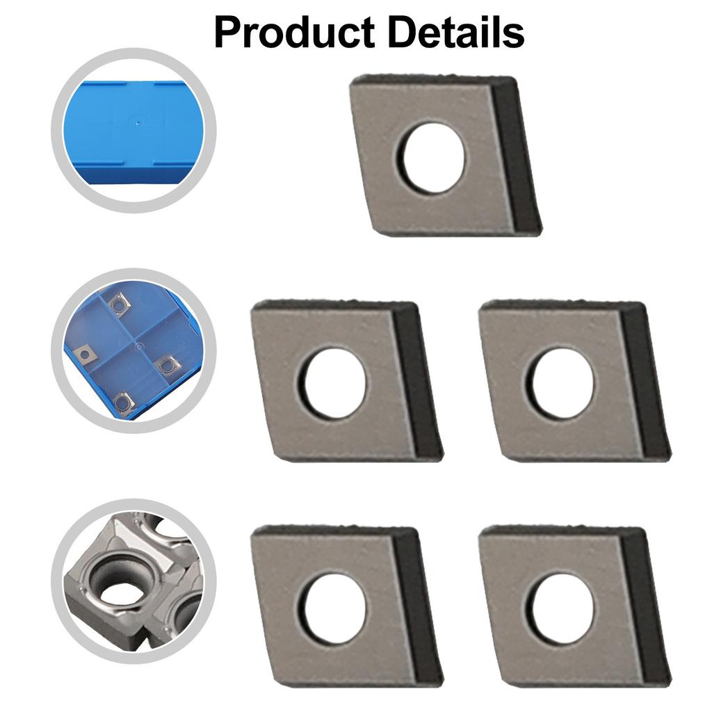CCGT060204-AK H01 CCGT21.51 Carbide Inserts Cutter Blade CCMT0602 for Aluminum