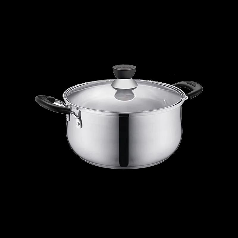 Aishida 2-Piece Stainless Steel Cookware Set