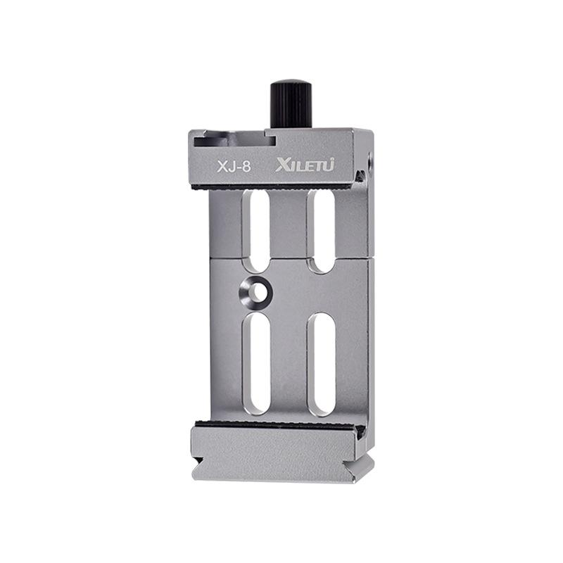 

Second Generation Aluminum Alloy Mobile Phone Tripod with Metal Camera Head Clip