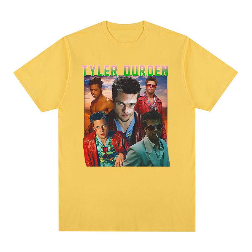 Tyler Durden Vintage Graphic T Shirt Women Gothic Fashion Short Sleeve Tshirts Casual 100 Cotton Oversized Tshirt Streetwear