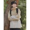 Camel (CAMEL) outdoor single-layer assault jacket for men and women, hard shell rainproof single flush travel jacket