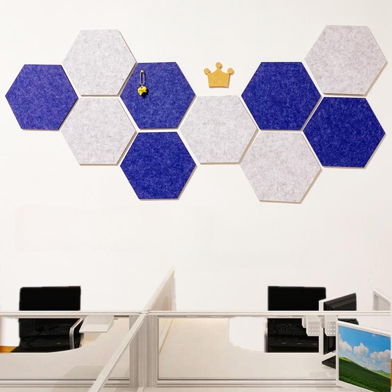 6pz Pannelli Acustici ad Alta Densità Pannelli Fonoassorbenti Trattamento Acustico Studio Parete Assorbimento Sonoro Decorazione Camera da Letto