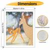 Disney Oil Painting Kit Digital Painting Art Bambi Forest Animal Scenery Handmade Diy Home Room Decorations