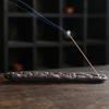 Purple Sand Backflow Incense Burner Incense Tray Creative Lotus Leaf Thread Incense Holder Incense Tray
